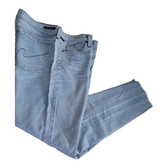 Citizens of Humanity Light Wash Raw Hem Jeans - Picture 5 of 9